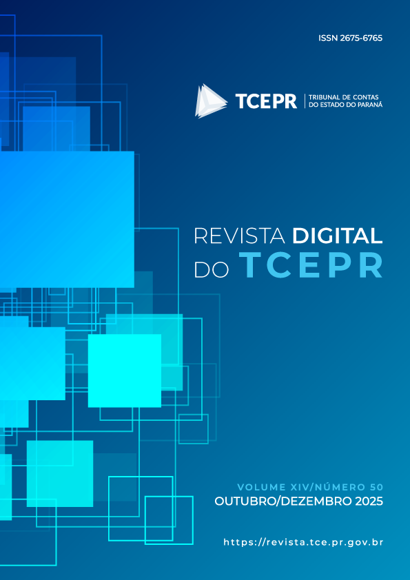 Capa da Revista Digital do TCEPR - Edição 50