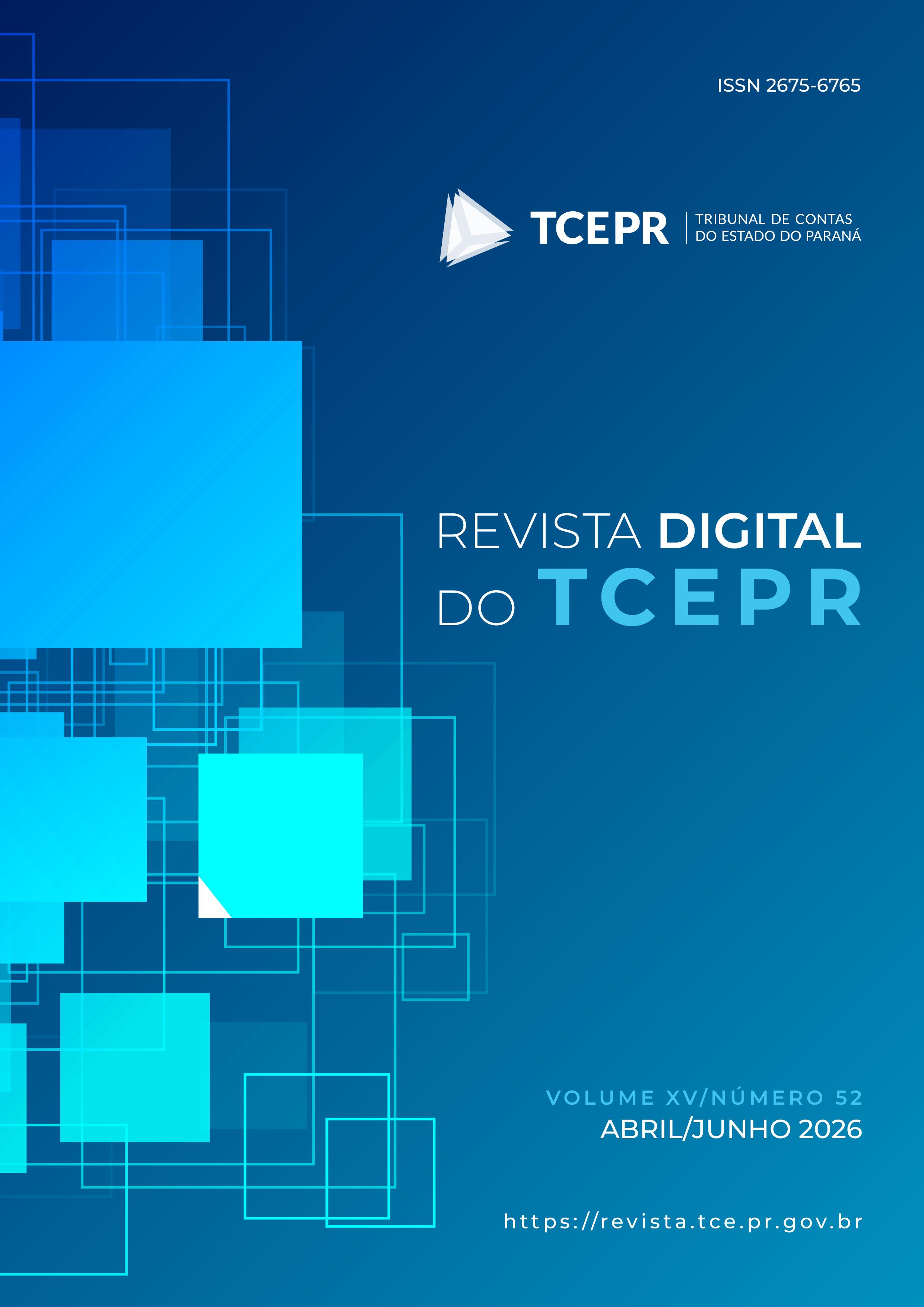 Capa da Revista Digital do TCEPR - Edição 52