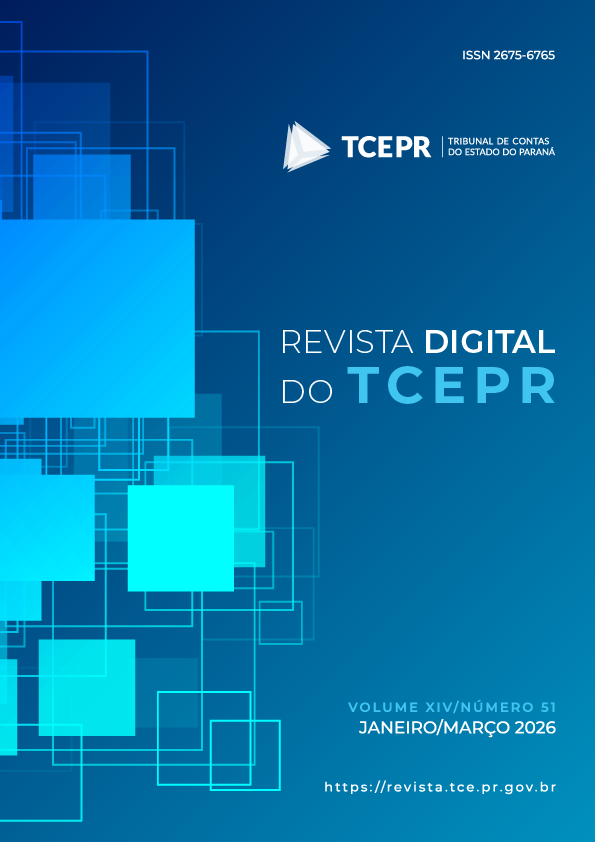 Capa da Revista Digital do TCEPR - Edição 51